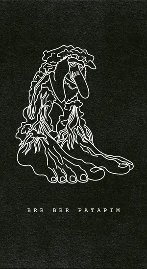 Brr Brr Patapim Character Wallpaper