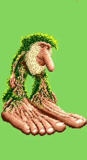 Brr Brr Patapim Character Wallpaper