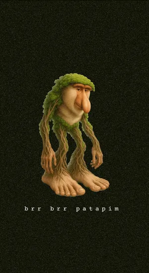 Brr Brr Patapim Creature Wallpaper