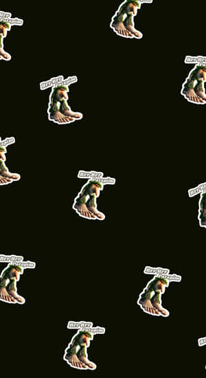 Brr Brr Patapim Pattern Wallpaper