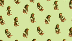Brr Brr Patapim Pattern Wallpaper