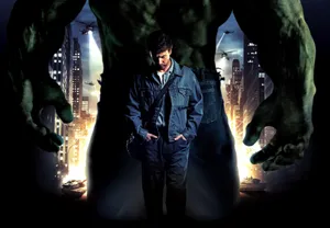 Bruce Banner And Incredible Hulk Wallpaper