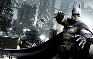 Bruce Wayne Contemplating The Night Sky Wallpaper