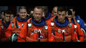 Bruce Willis Armageddon Suit Wallpaper