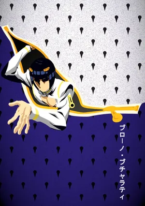 Bruno Bucciarati Close-up Portrait Wallpaper