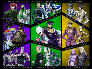 Bruno Bucciarati From Jojo's Bizarre Adventure Wallpaper