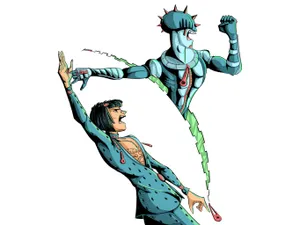 Bruno Bucciarati, The Gang Star Leader, In A Dynamic Pose Wallpaper