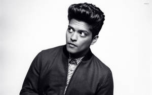 Bruno Mars Looking Towards The Future Wallpaper