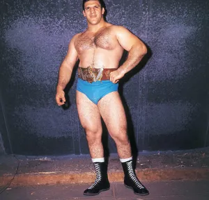 Bruno Sammartino With His Championship Belt Wallpaper