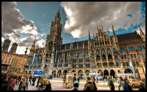 Brussels Tourist Destination Wallpaper