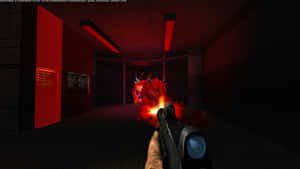 Brutal Doom Imminent Shooting Wallpaper