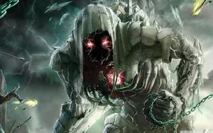 Brutal Ghost Creature Wallpaper