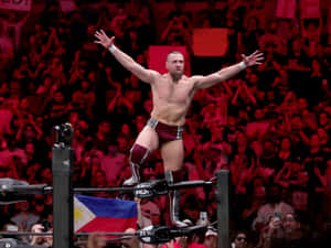 Bryan Danielson Winning Posture Wallpaper