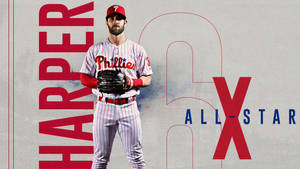 Bryce Harper 6 All-star Wallpaper