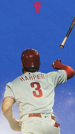 Bryce Harper Back Wallpaper