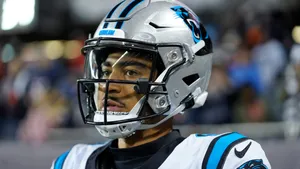 Bryce Young Carolina Panthers Helmet Wallpaper