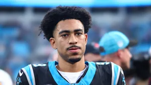 Bryce Young Carolina Panthers Jersey Wallpaper