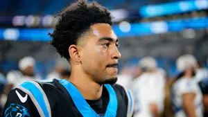 Bryce Young Panthers Uniform Wallpaper