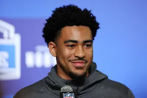 Bryce Young Speakingat Event Wallpaper