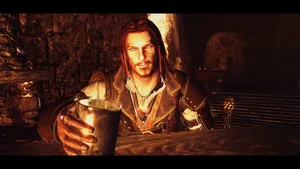 Brynjolf, Master Thief Of The Thieves Guild In Skyrim Wallpaper