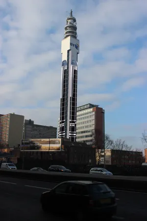 Bt Tower Towering Above The City Wallpaper