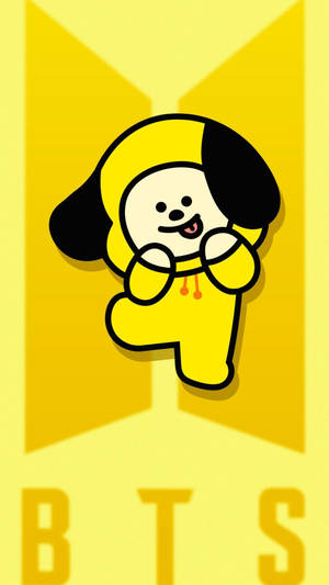 Bt21 Perky Chimmy Wallpaper