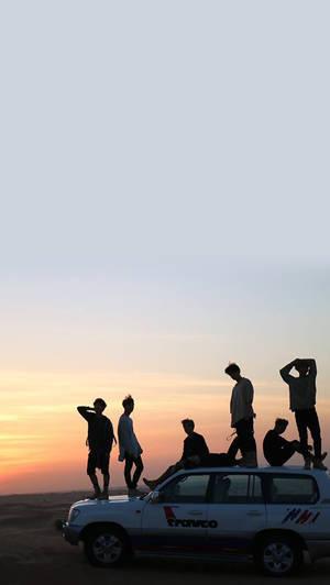 Bts 2020 Silhouette Wallpaper