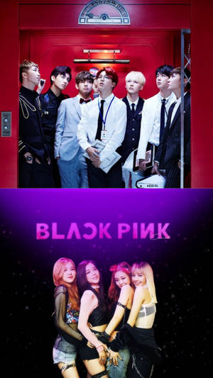 Bts And Blackpink Concept Photos Wallpaper