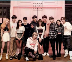 Bts And Blackpink Fan Edit Wallpaper