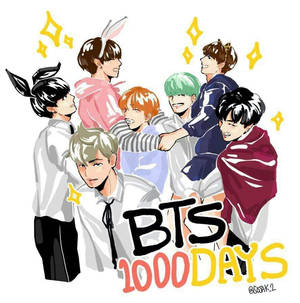 Bts Anime 1000 Days Wallpaper