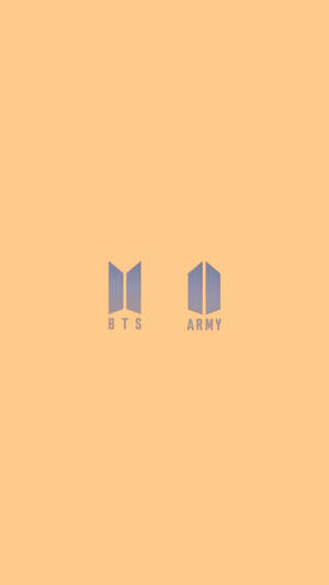 Bts Army Yellow Poster Wallpaper