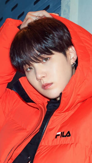 Bts Band Members Posing In Their 