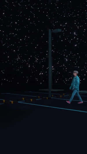 Bts Band Members Posing Together In An Mv Screenshot Wallpaper