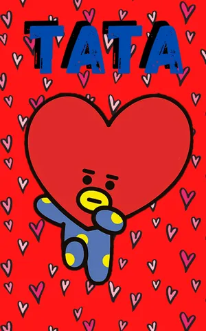 Bts Bt21 Tata Art Wallpaper