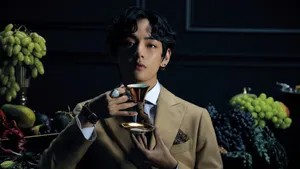 Bts Cute Aesthetic V Wallpaper