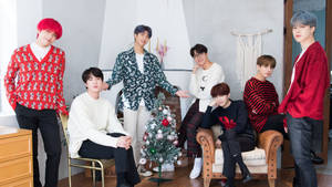 Bts Desktop Christmas Tree Wallpaper