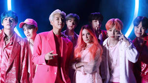 Bts Desktop Wallpaper With Halsey Wallpaper