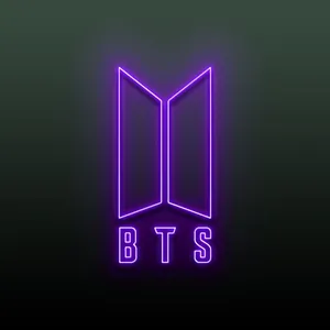 Bts Icon: Members Posing And Smiling Together Wallpaper