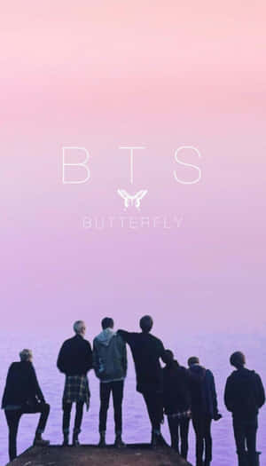 Bts Icon Wallpaper – The Dynamics Of K-pop World Wallpaper