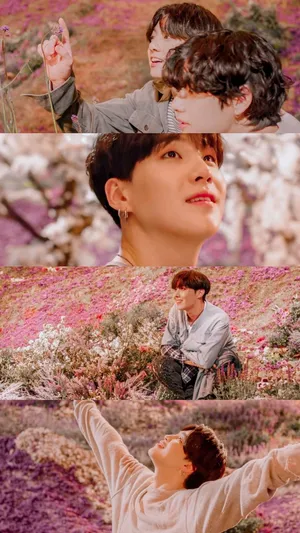 Bts In Their Mesmerizing Music Video Look Wallpaper