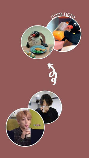 Bts Jungkook As Pingu Wallpaper
