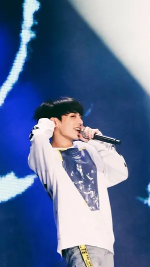 Bts Live In Concert - Electrifying Performance Wallpaper