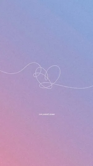 Bts Love Yourself - Embrace Self-love And Positivity With The Talented K-pop Group Wallpaper