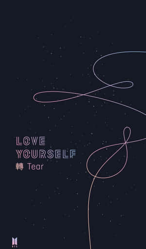 Bts Love Yourself Wallpaper - Embrace Your Journey Wallpaper
