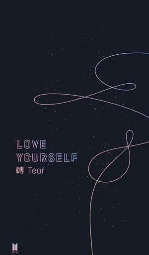Bts Love Yourself Wallpaper - Embrace Your Journey Wallpaper