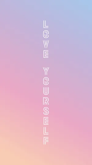 Bts Love Yourself Wallpaper: Inspirational And Vibrant Wallpaper