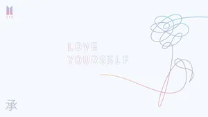 Bts Love Yourself Wallpaper: Inspiring Self-love Through Music Wallpaper