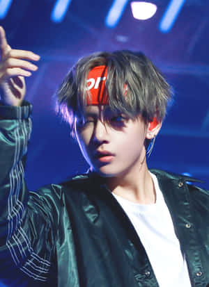 Bts Performing Live On Stage Wallpaper