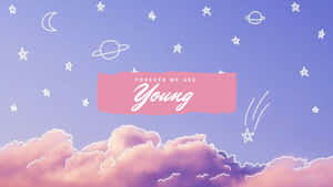 Bts Pink Aesthetic Desktop Wallpaper Wallpaper