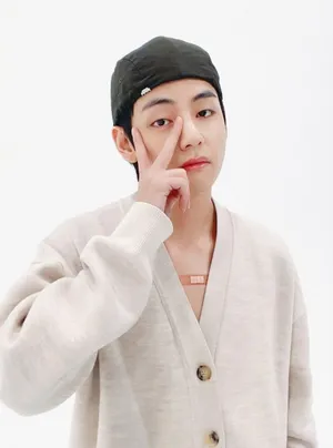 Bts Posing At An Endorsement Event Wallpaper